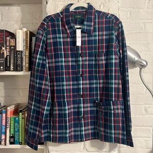 NWT J Crew Canvas Chore Coat Large